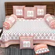 ORANGE__Jaipuri bedsheet