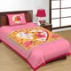 PINK__Jaipuri bedsheet
