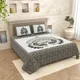 BLACK__Jaipuri bedsheet