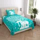 C Green__Jaipuri bedsheet