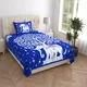 Blue__Jaipuri bedsheet