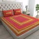RED__Jaipuri bedsheet