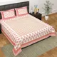 PINK__Jaipuri bedsheet