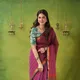 Pink__INDIAN LINEN SAREE