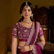 RANI__INDIAN LINEN SAREE