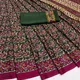 Pink__INDIAN LINEN SAREE