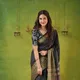 Grey__INDIAN LINEN SAREE