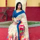 Multi__INDIAN LINEN SAREE