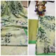 Green__INDIAN LINEN SAREE