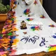 Multi__INDIAN LINEN SAREE