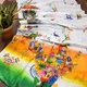 Tri-Color__INDIAN LINEN SAREE