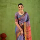 LAVNDER__INDIAN LINEN SAREE