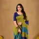 Navy__INDIAN LINEN SAREE