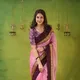 Pink__INDIAN LINEN SAREE