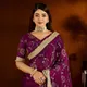 Magenta__INDIAN LINEN SAREE
