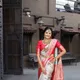 Grey And Red__SareeBlouseDesign