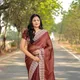 Brown__SareeBlouseDesign