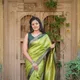 Green__SareeBlouseDesign