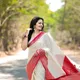 Off White__SareeBlouseDesign