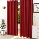 Marron __COTTON CURTAIN