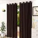 Browm__COTTON CURTAIN
