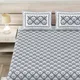GREY__Jaipuri bedsheet