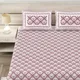 MAROON__Jaipuri bedsheet