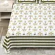 GREEN__Jaipuri bedsheet
