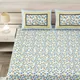 BLUE__Jaipuri bedsheet