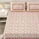 PEACH__Jaipuri bedsheet