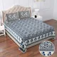 BLUE__Jaipuri bedsheet
