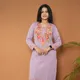 Woolen Kurta with Kashmiri Aari Embroidery & Matching Bottom__Mhizha