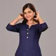 Navy Blue__Sanganeri Aura