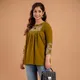 Olive Green__Sanganeri Aura