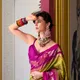 MEHNDI-PINK __Silk Paradise