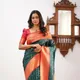 GREEN - ORANGE __Silk Paradise
