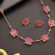 Gold and Pink__VIHAL JEWELLERY