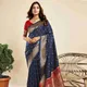 BLUE__VIANTA SAREE