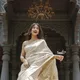 Cream__VIANTA SAREE