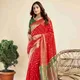 RED__VIANTA SAREE