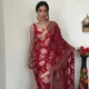 RED__VIANTA SAREE