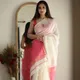 OFF WHITE__VIANTA SAREE