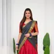 RED__VIANTA SAREE