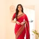 RED__VIANTA SAREE
