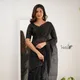 Black__VIANTA SAREE
