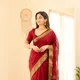 RED__VIANTA SAREE