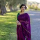 PURPLE-GREEN__VIANTA SAREE