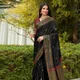 Black__VIANTA SAREE
