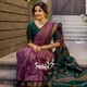 Rani Green__VIANTA SAREE