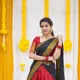 RED__VIANTA SAREE
